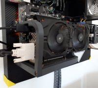 vertical gpu mount 3d print|3d print vertical gpu bracket.